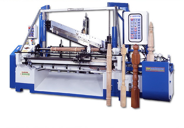 Automatic Hydraulic Backknife Wooden Lathe 